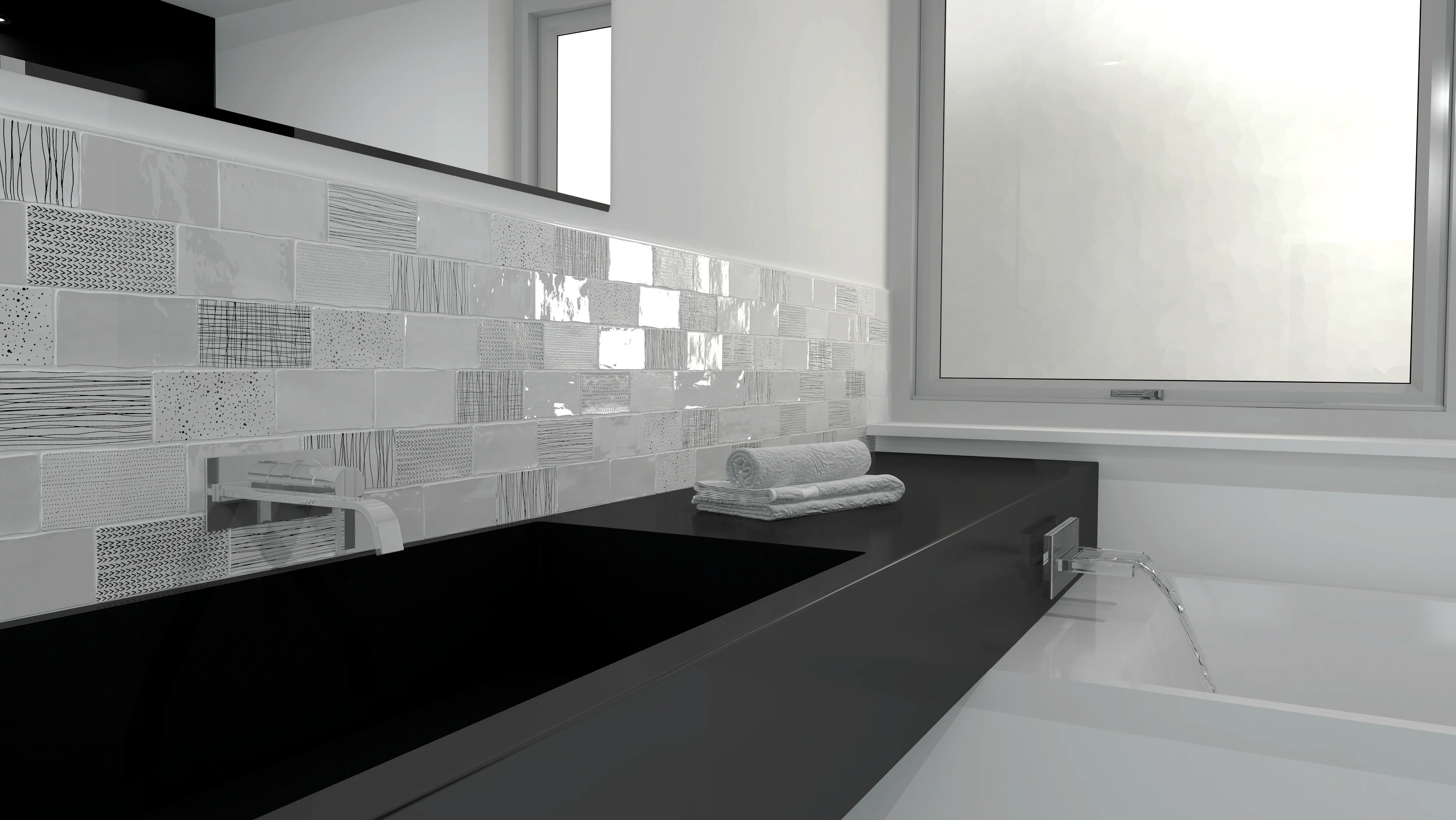 Crafted Glossy 3X6 Bianco - Image 2