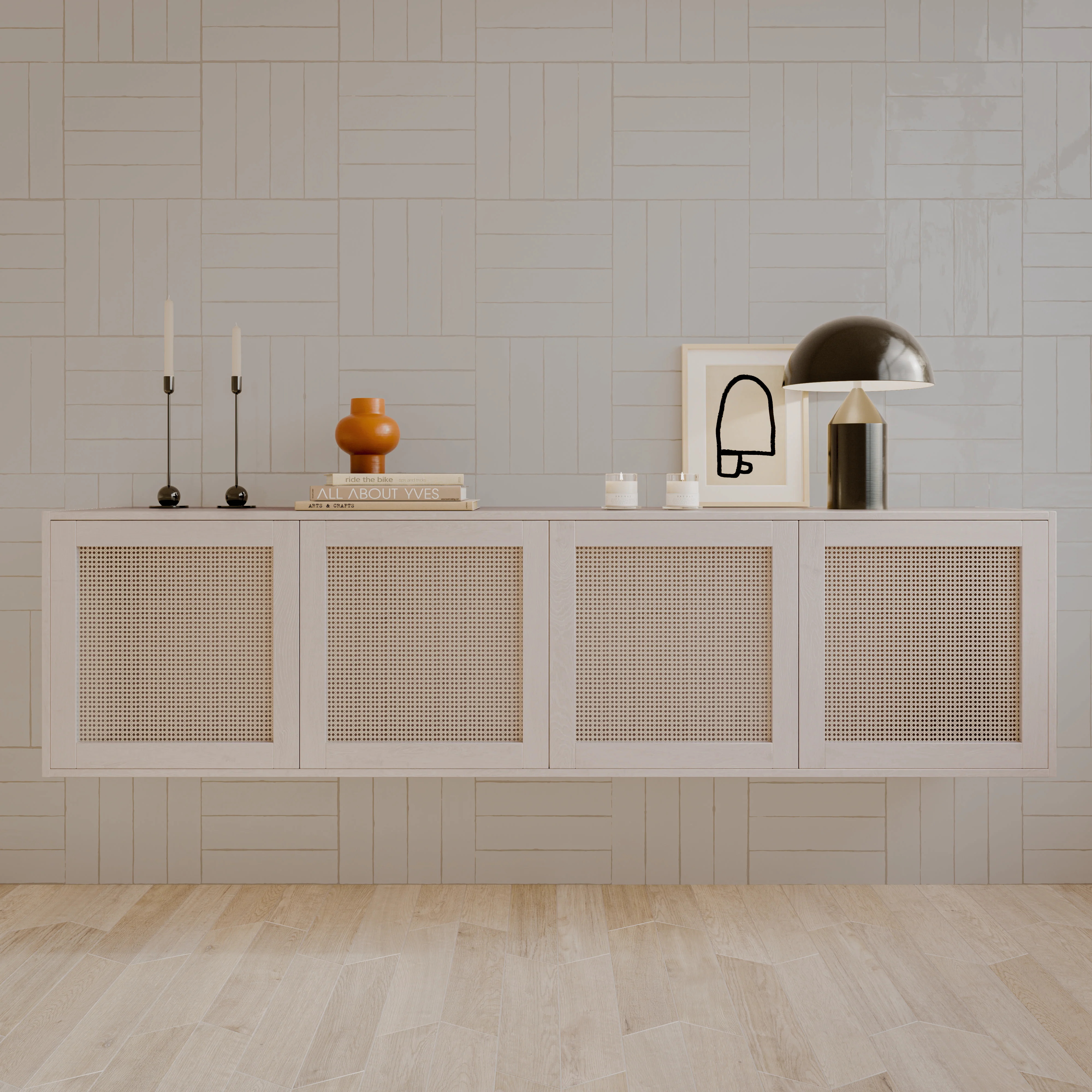 Crafted Glossy 3X12 White - Image 2