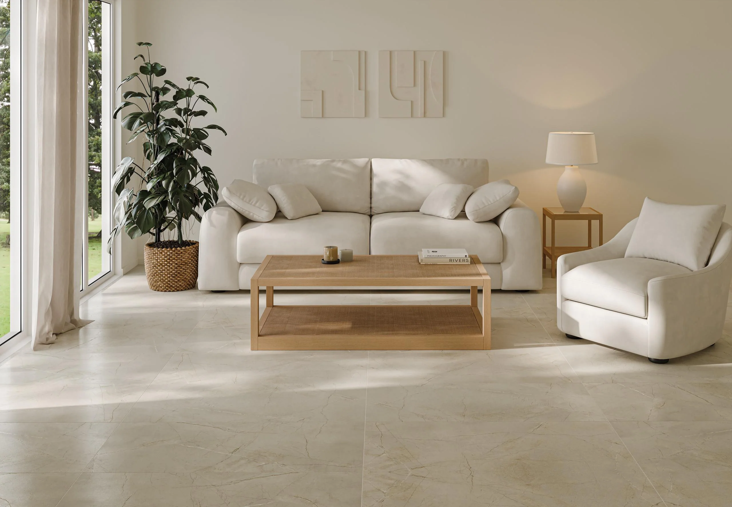 Crema Marfil Matte 24X48 Crema Marfil - Image 2