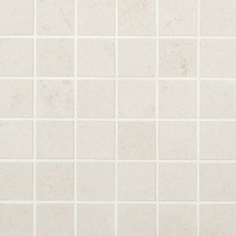 Dimensions 2X2 Porcelain Mosaic 12X12 Glacier Matte