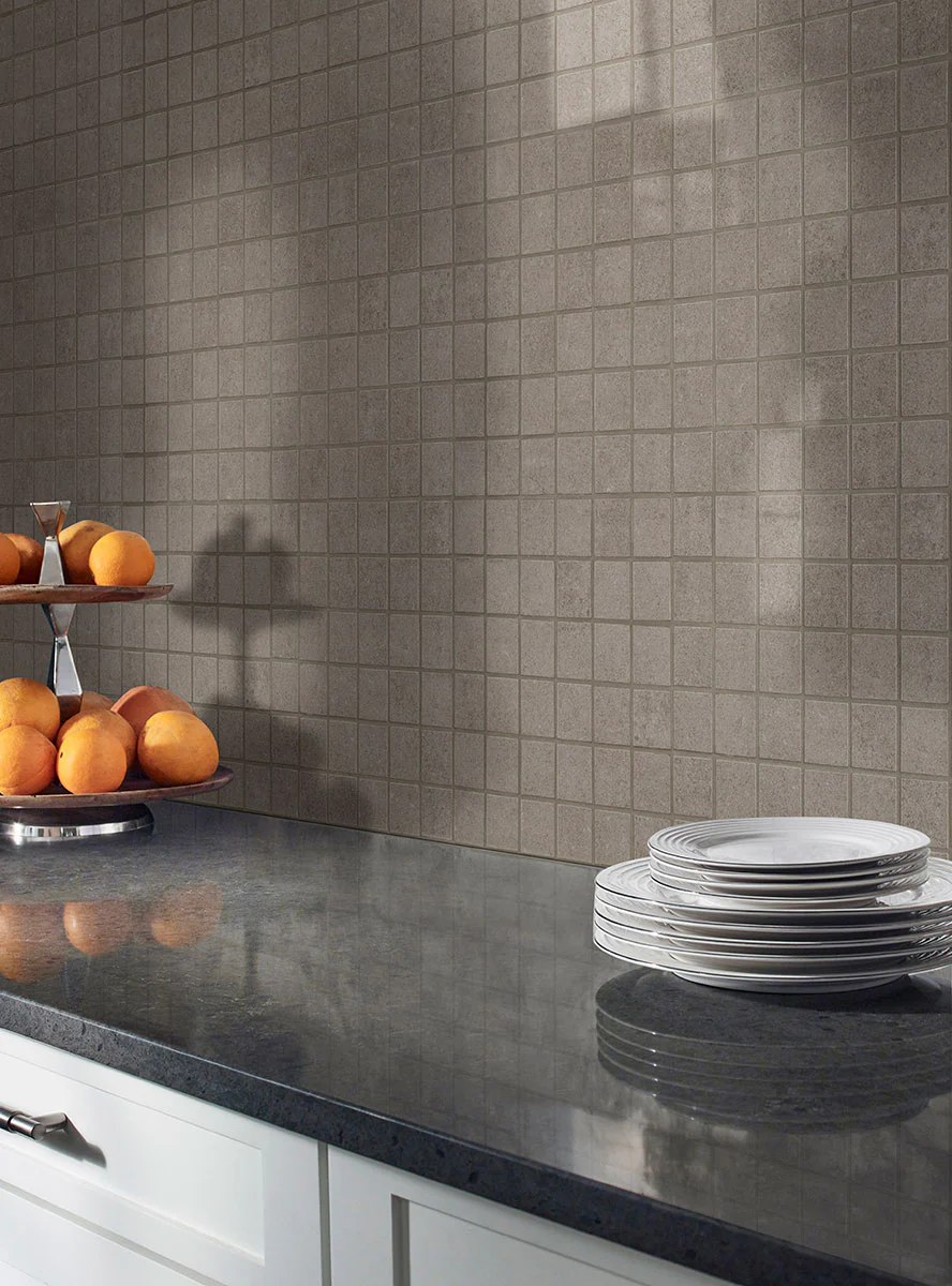 Dimensions 2X2 Porcelain Mosaic 12X12 Gris Matte - Image 2