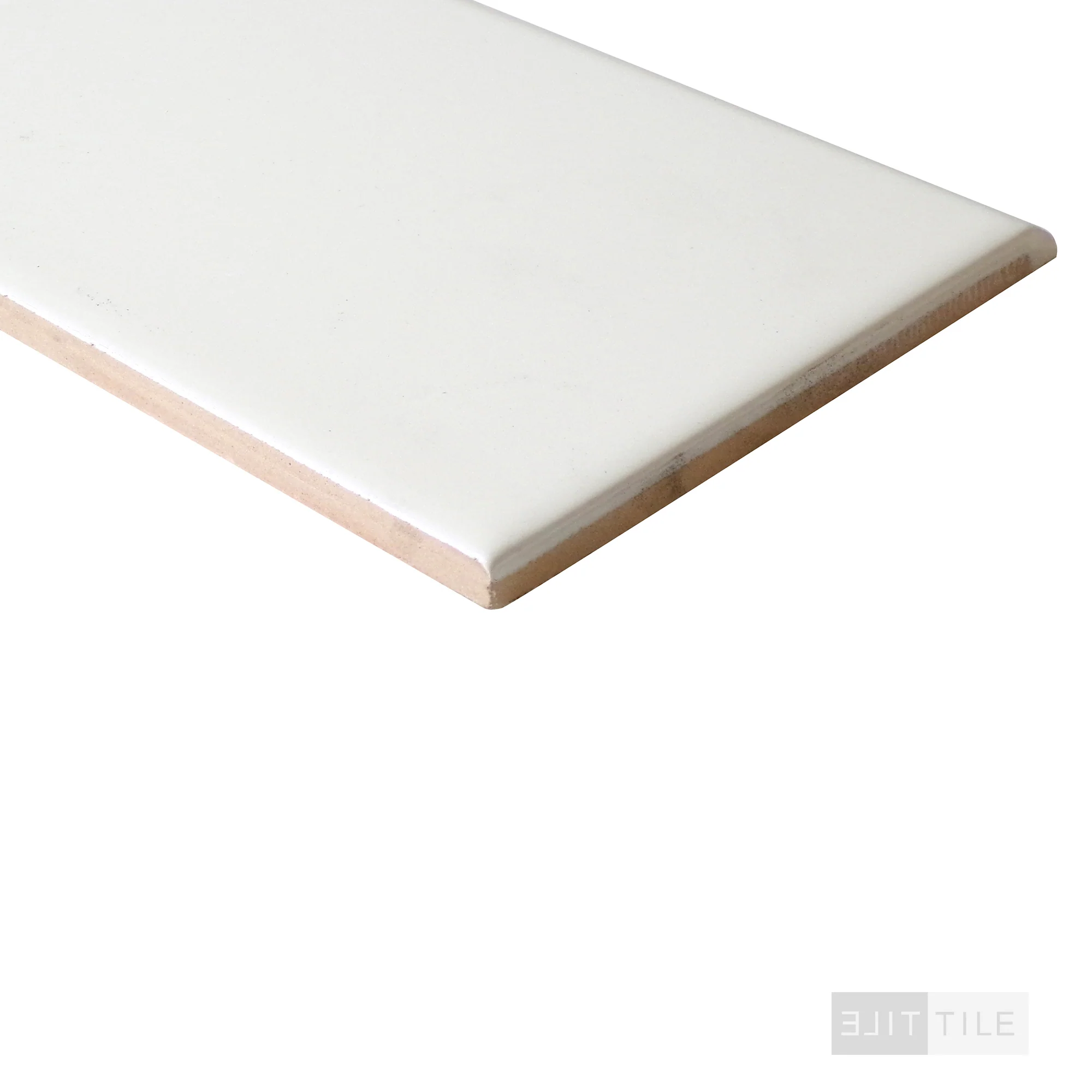 Domino Porcelain Subway Tile 4X16 Almond Glossy - Image 3
