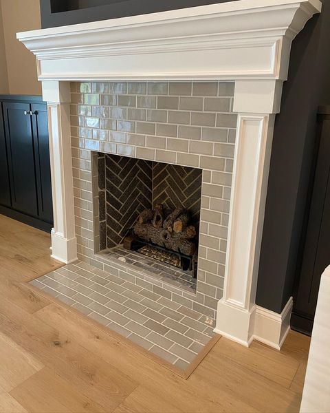 Domino Porcelain Subway Tile 3X6 Gray Glossy - Image 2