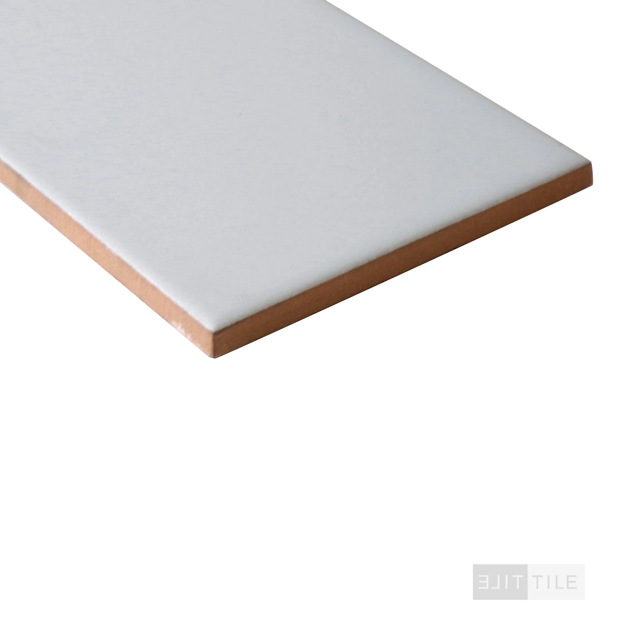 Domino Porcelain Subway Tile 4X16 Gray Glossy - Image 3
