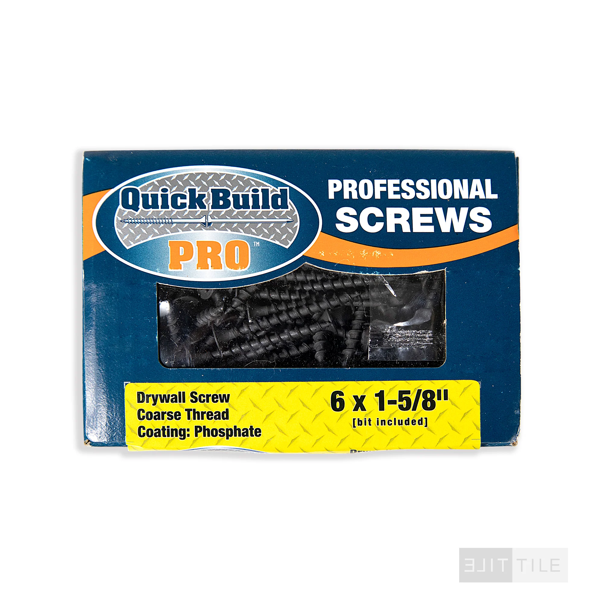 Dry Wall Screws 1# Black 1-5/8 in