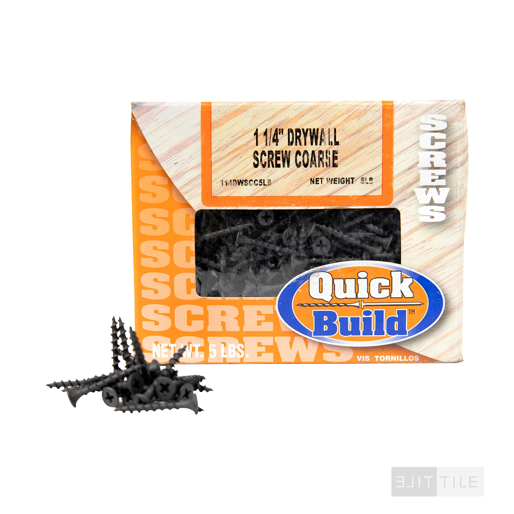 Dry Wall Screws 5# Black 1-1/4 in
