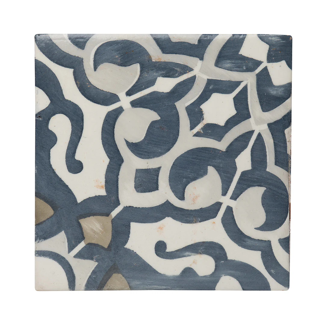 Duquesa Fatima Deco 4-5/8X4-5/8 Mezzanotte Matte - Image 2