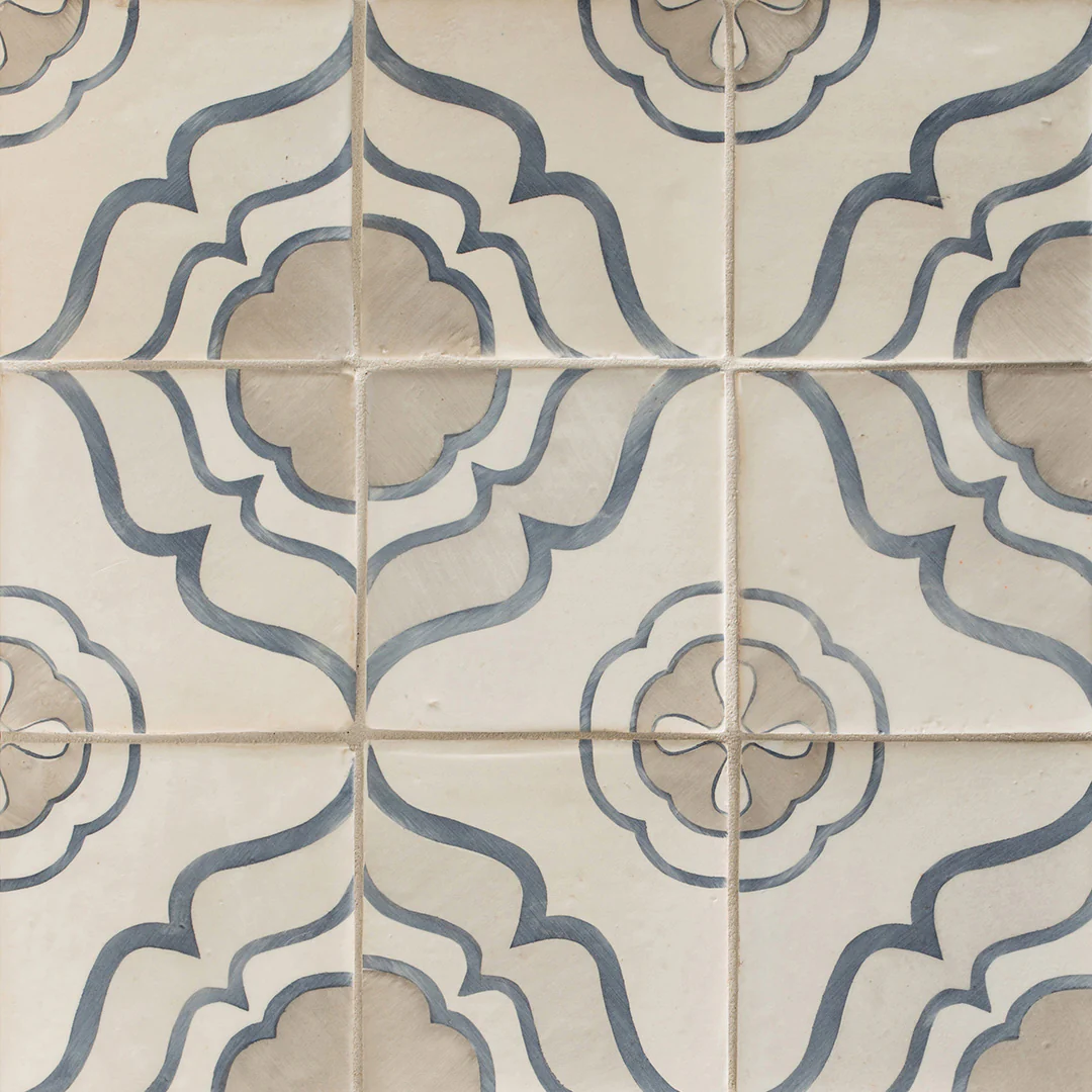 Duquesa Jasmine Deco 4-5/8X4-5/8 Mezzanotte Matte