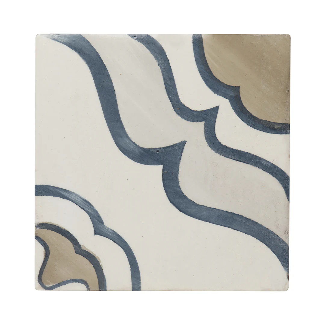 Duquesa Jasmine Deco 4-5/8X4-5/8 Mezzanotte Matte - Image 3