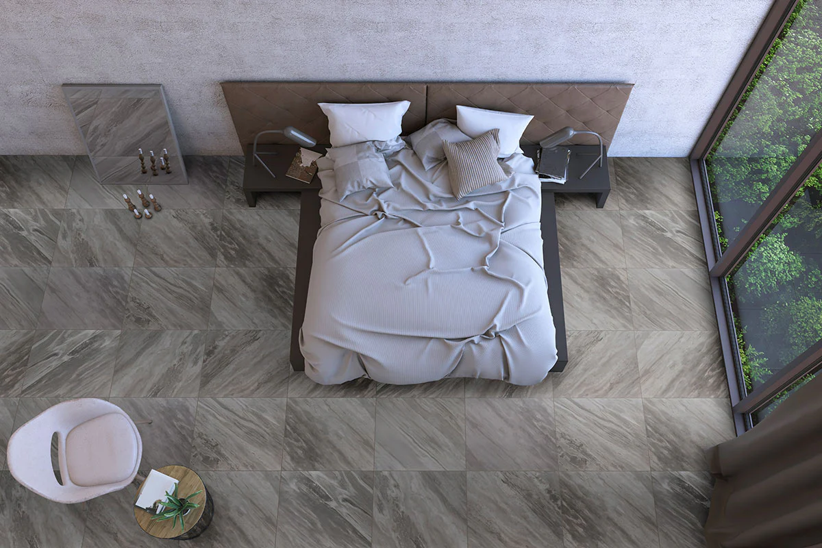 Eden Porcelain Field Tile 32X32 Bardiglio Matte - Image 2