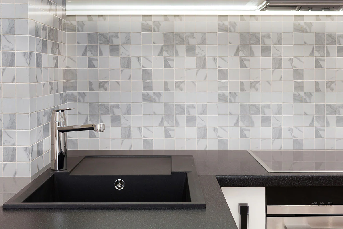 Eden 2X2 Porcelain Mosaic 12X12 Statuary Matte - Image 2