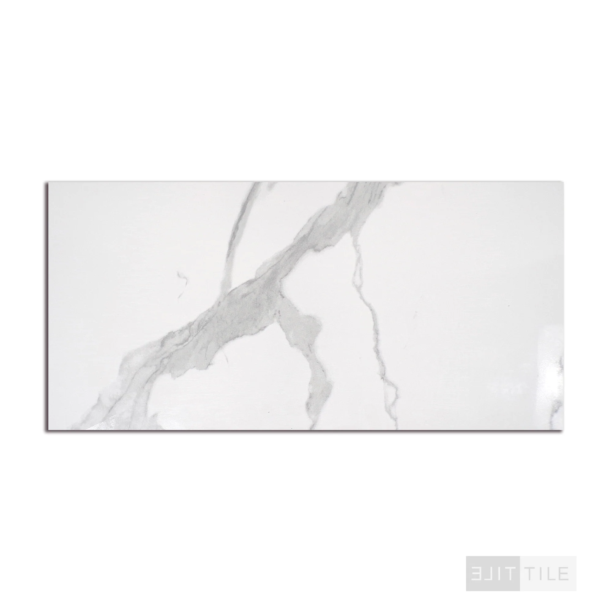 Eden Porcelain Field Tile 12X24 Statuary Polished - Image 3
