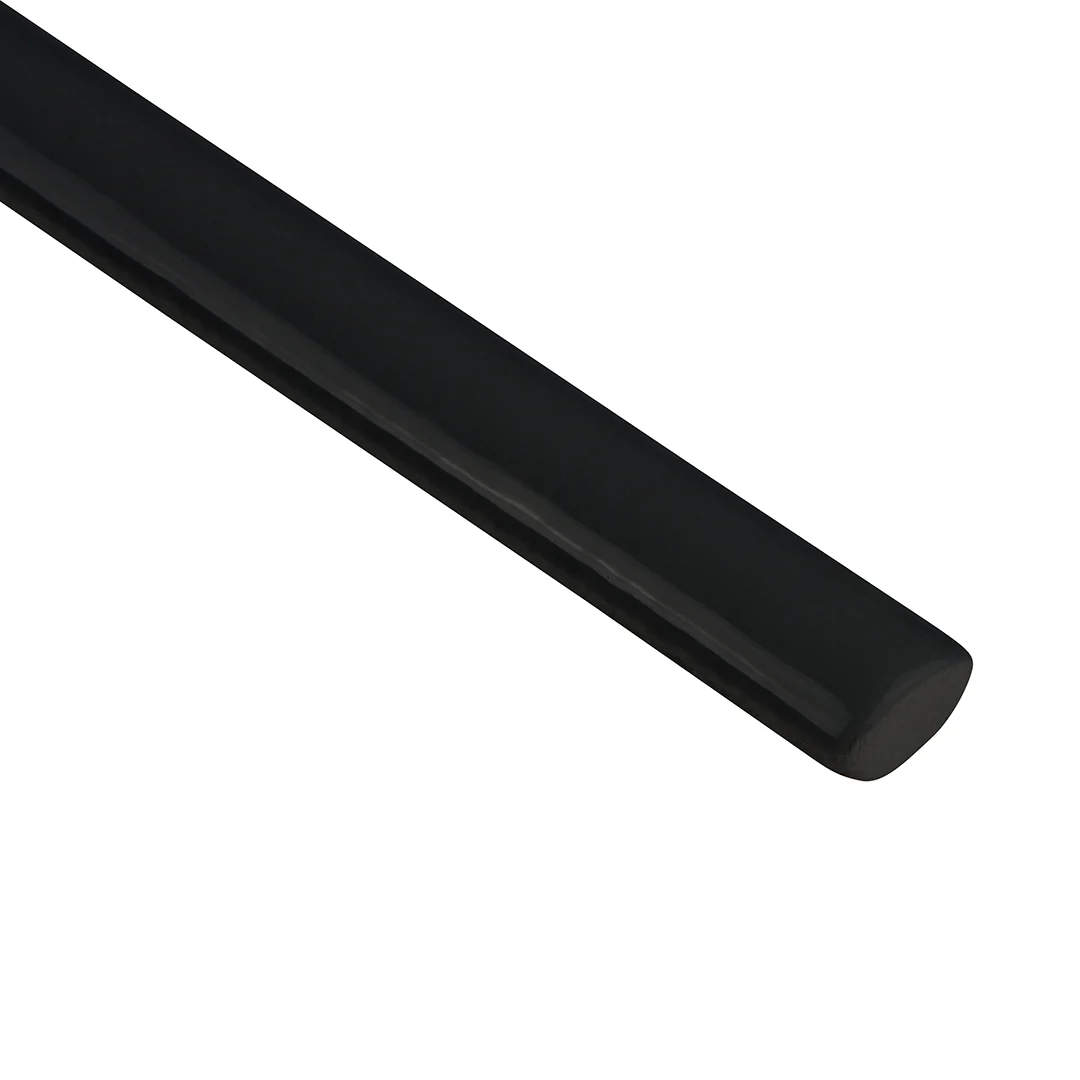 Emersyn Lane Bullnose Trim 1/2X12 Black Gloss - Image 2