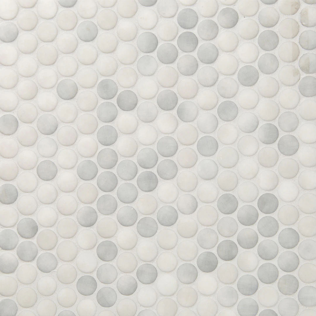 Emersyn Lane Circle Mosaic 12X12 Rockwell Twill Matte