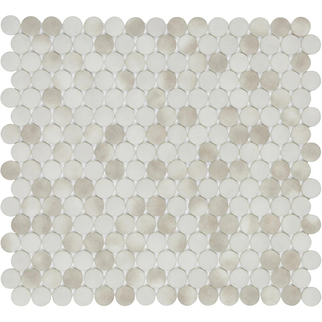 Emersyn Lane Circle Mosaic 12X12 Terrace Tweed Matte - Image 3