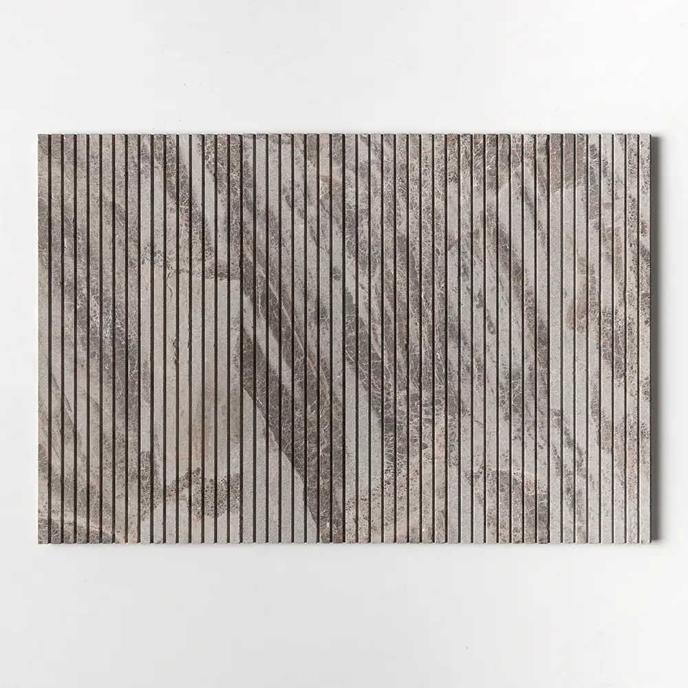 Ethan Wall Panel 6X24 Maroon Di Notte Leather