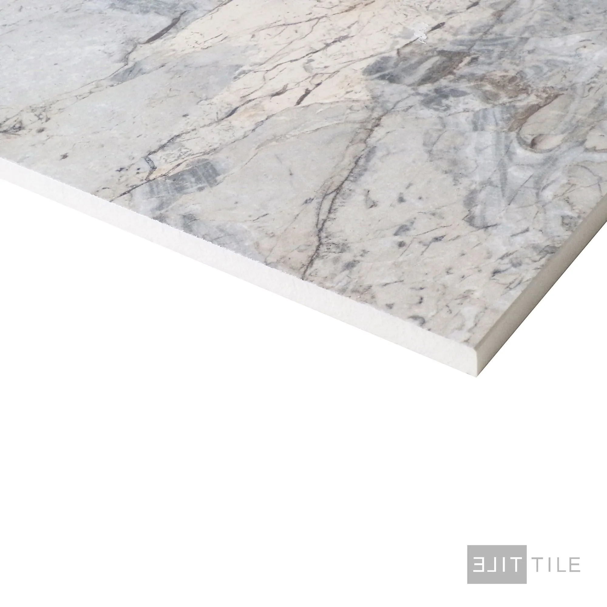 Exotic Stone Cosmopolitan Porcelain Large Format Field Tile 24X48 Mystic Grey Polished - Image 4