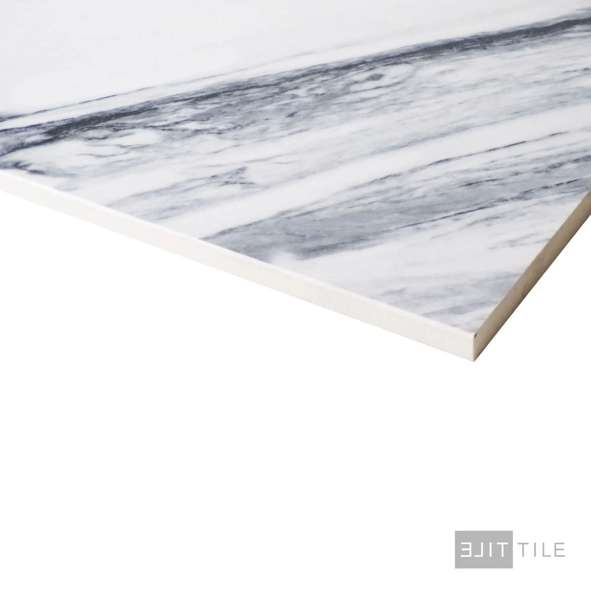 Exotic Stone Cosmopolitan Porcelain Large Format Field Tile 24X48 Statuario Fantastico Polished - Image 4