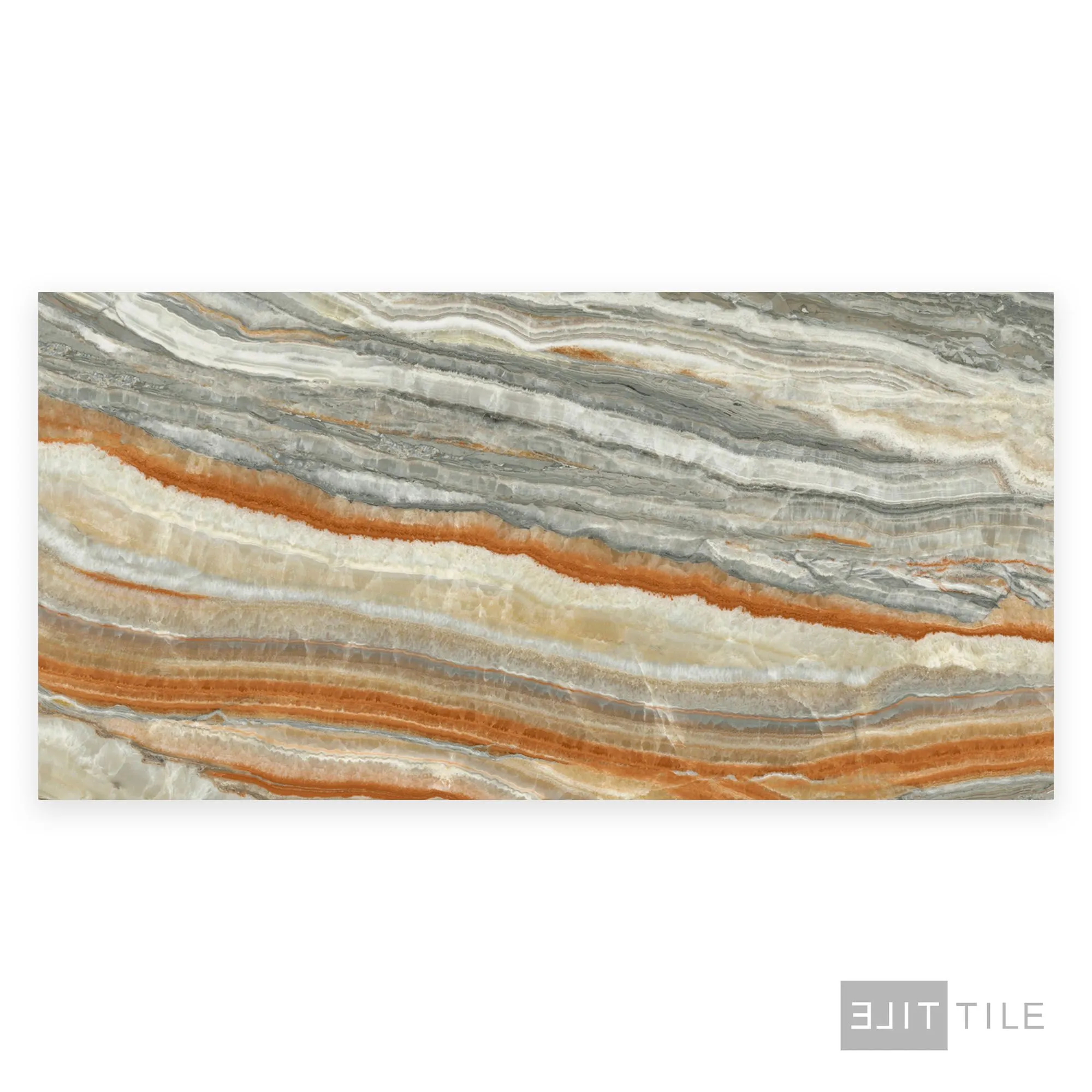 Exotic Stone Porcelain Large Format Field Tile 24X48 Onice Fantastico Polished - Image 3
