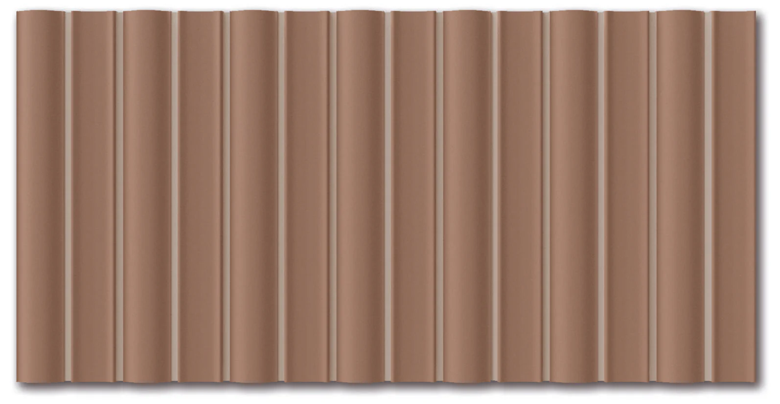 Faces Bar Matte 5X10 Tan