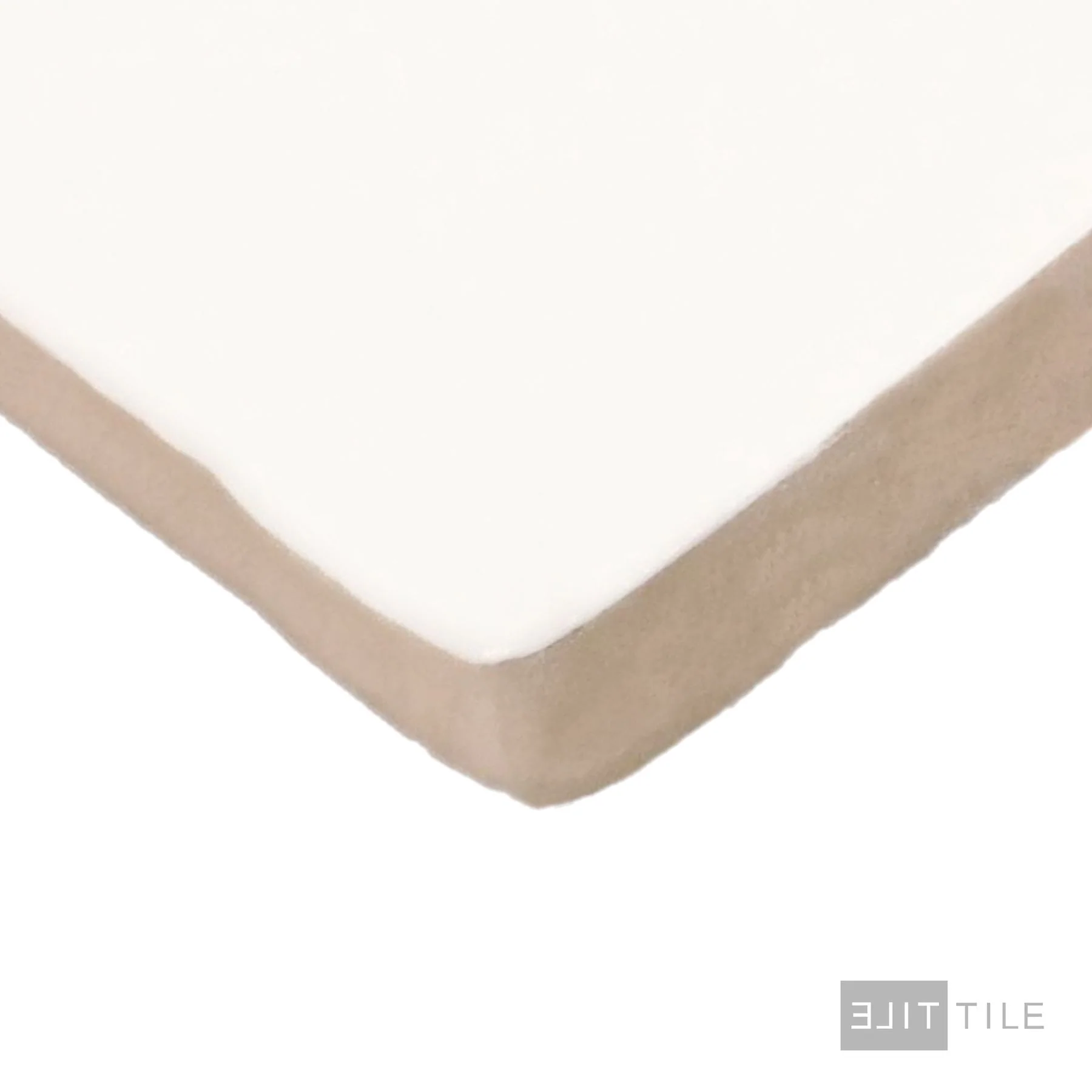 Farrier Ceramic Wall Tile 2.5X15 Cremello Satin - Image 3