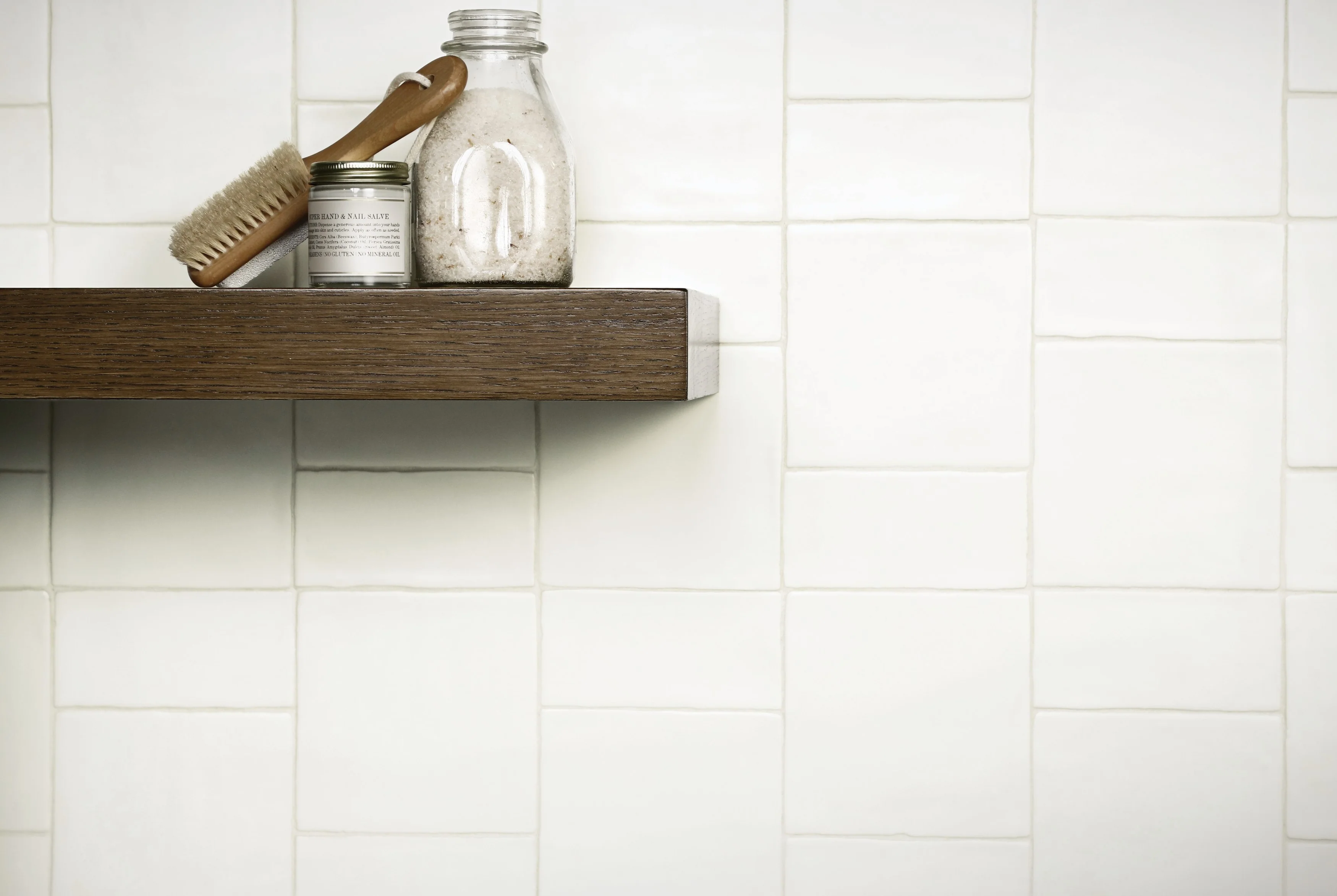 Farrier Ceramic Wall Tile 2.5X5 Cremello Satin - Image 2
