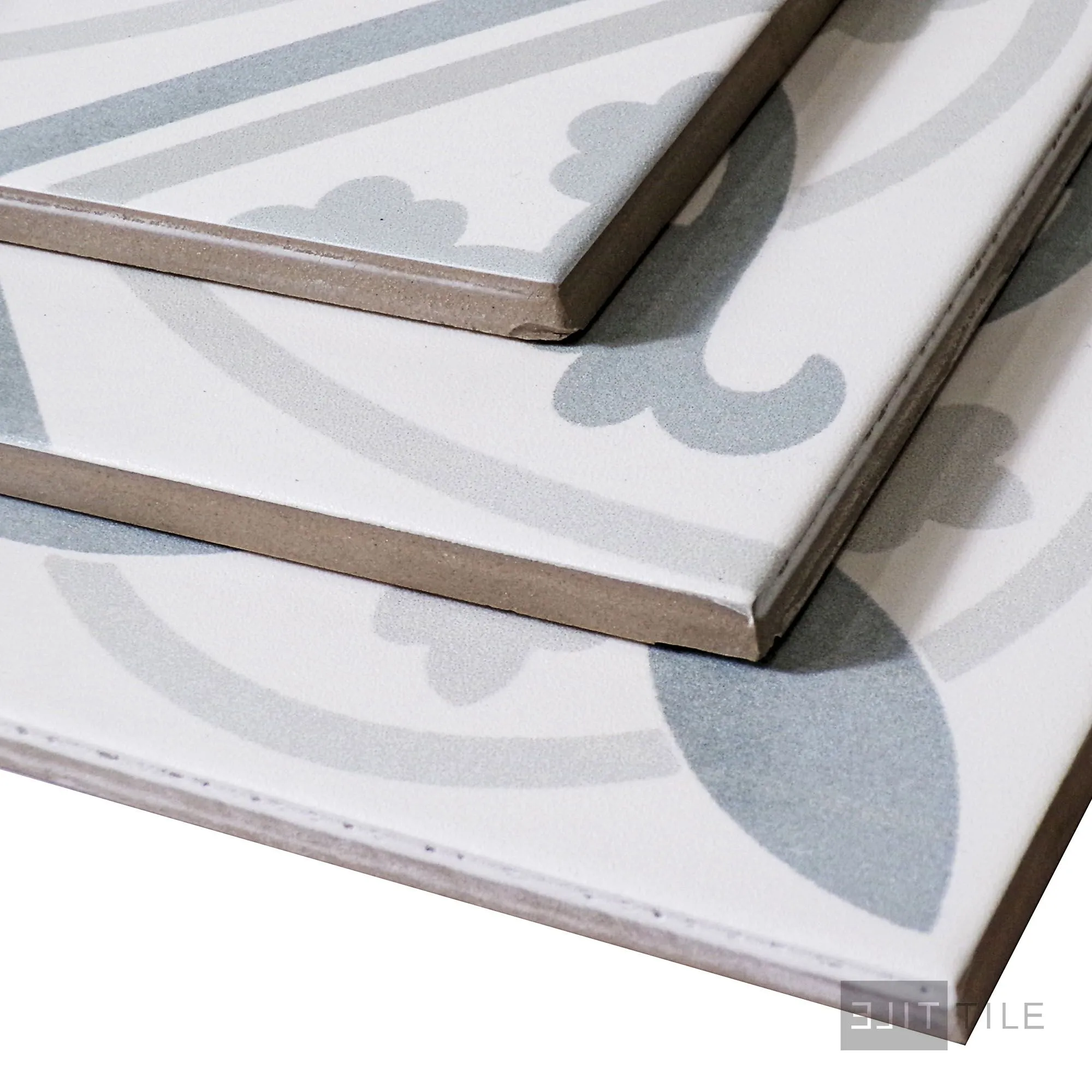 Frame 15 Porcelain Decorative Field Tile 6X6 Providence Matte - Image 4