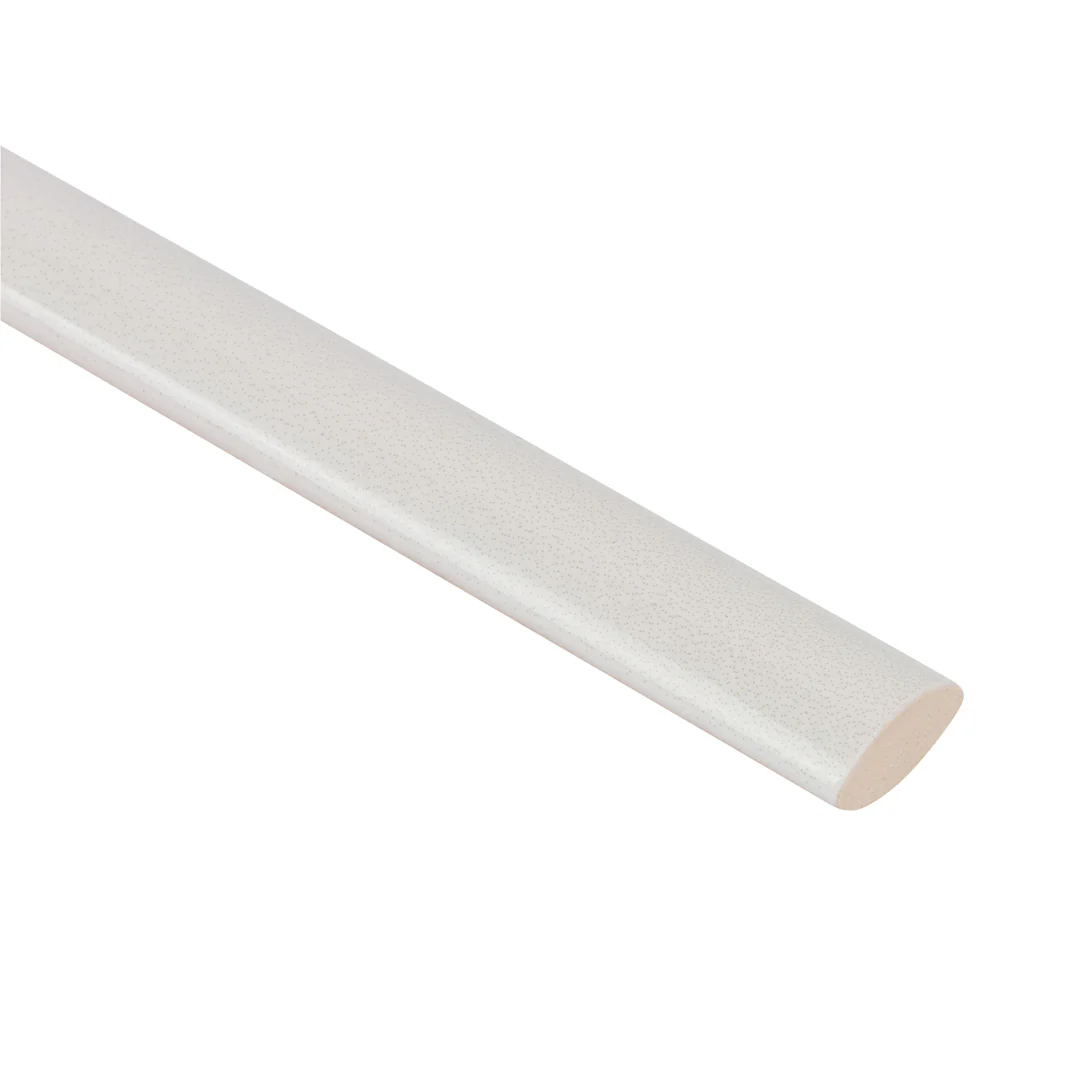 Gallerie Zlg Bullnose Trim 1/2X10 Halo Glazed - Image 2