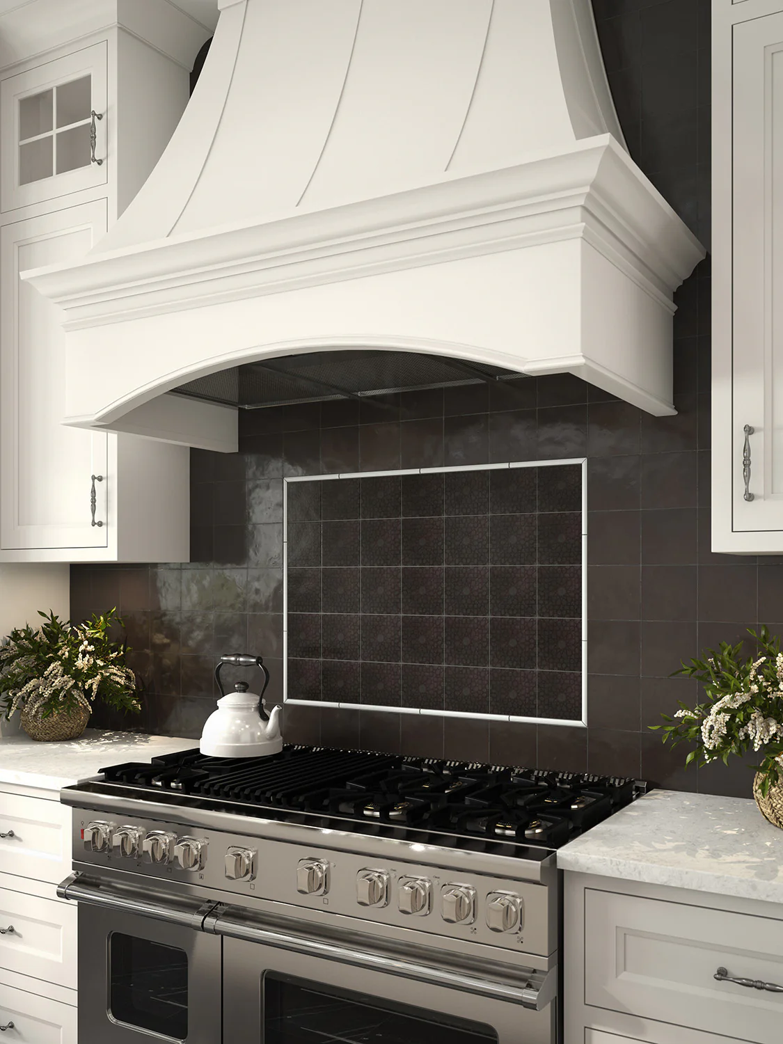 Gallerie Zlg Bullnose Trim 1/2X10 Ice Glazed - Image 2