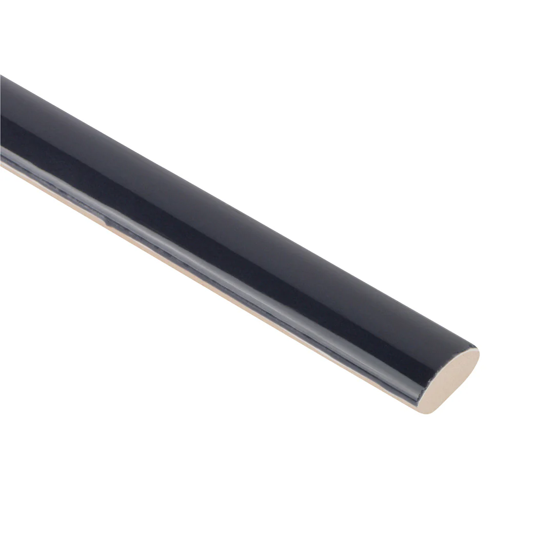 Gallerie Zlg Bullnose Trim 1/2X10 Indigo Glazed - Image 2