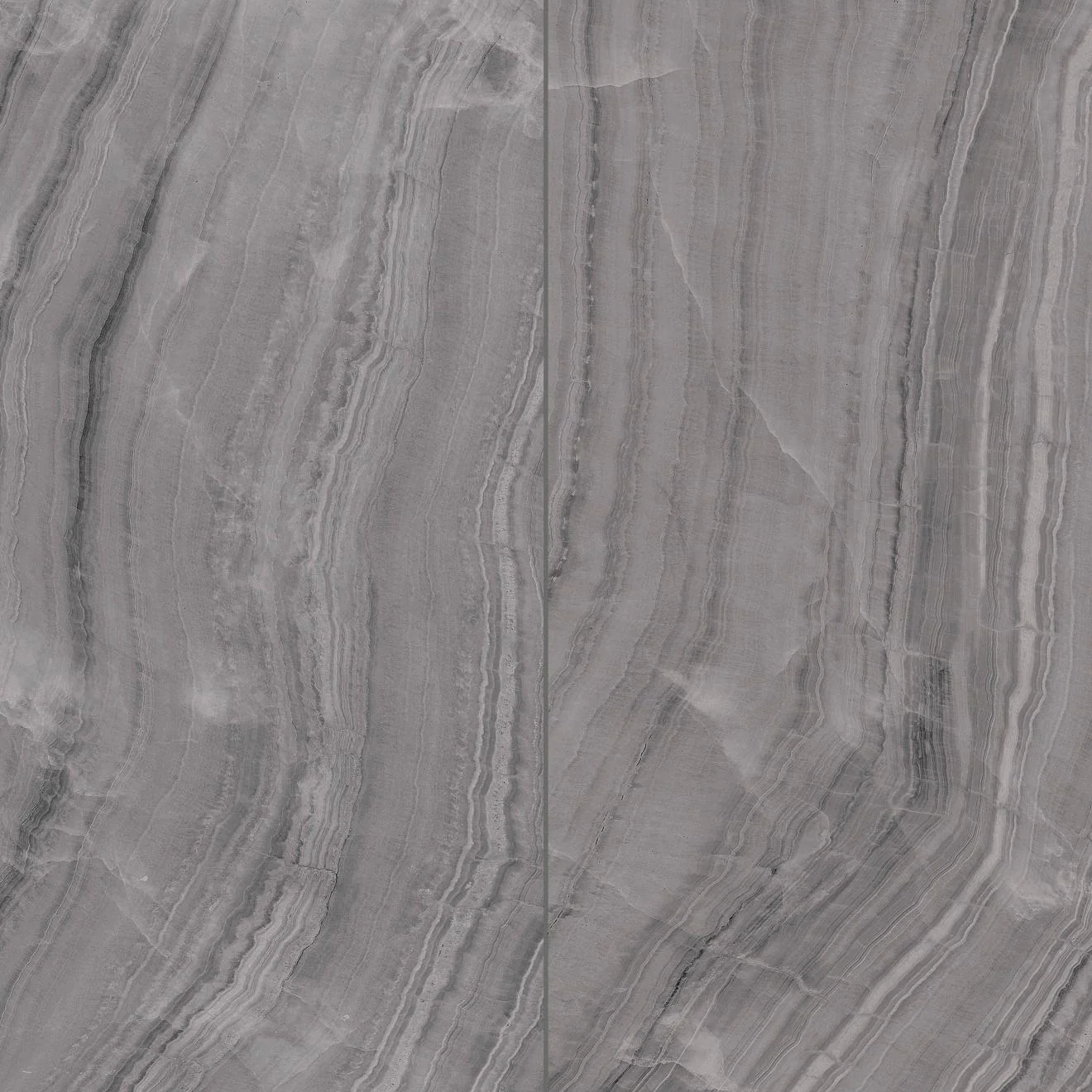 Gemma Polished 24X48 Grey Onyx
