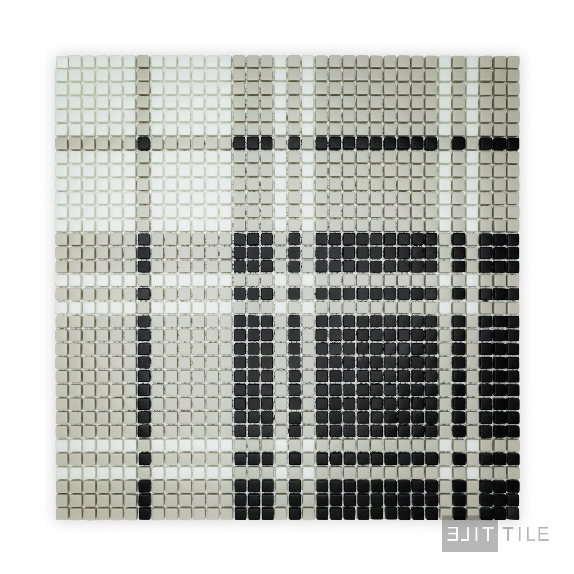Geometro Highland Preston Matte Recycled Glass Mosaic - Image 3