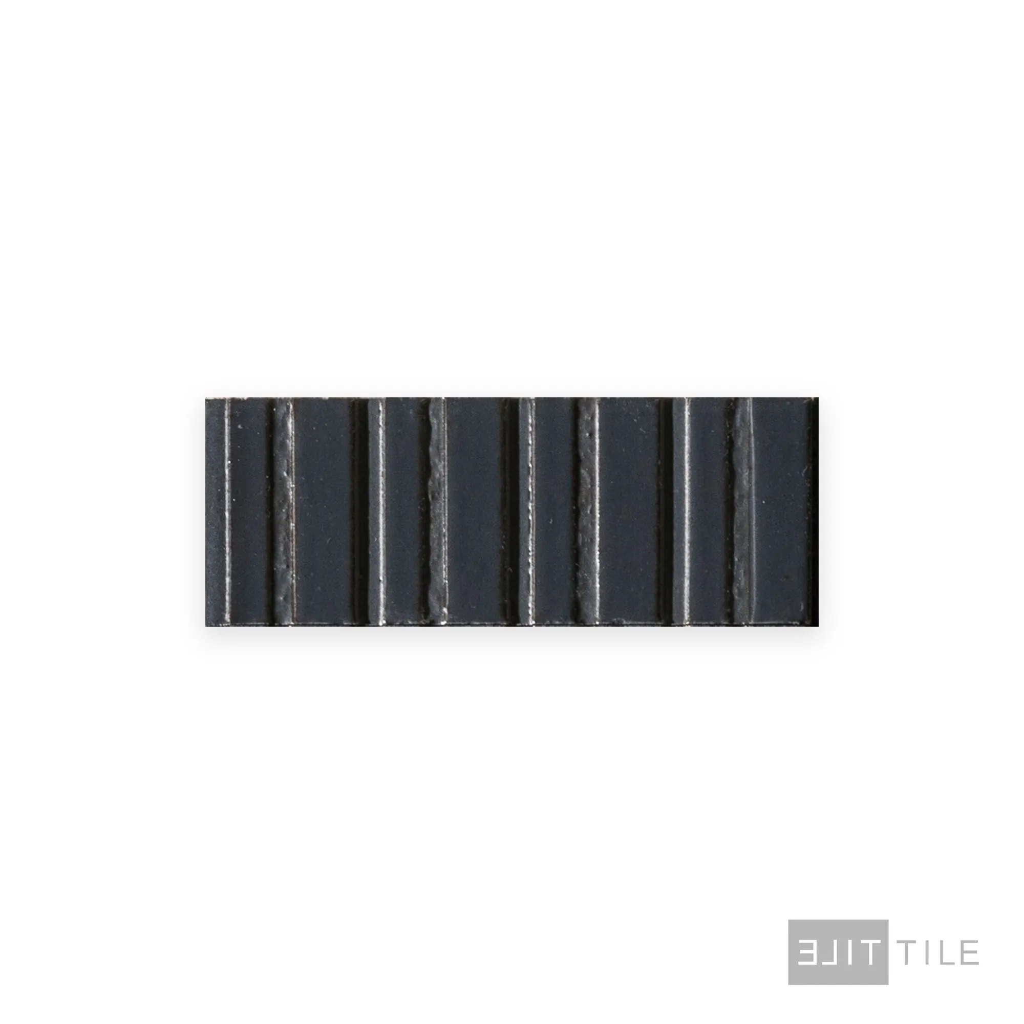 Glace Struttura Raye Deco 3X8 Blu Notte Glossy - Image 3