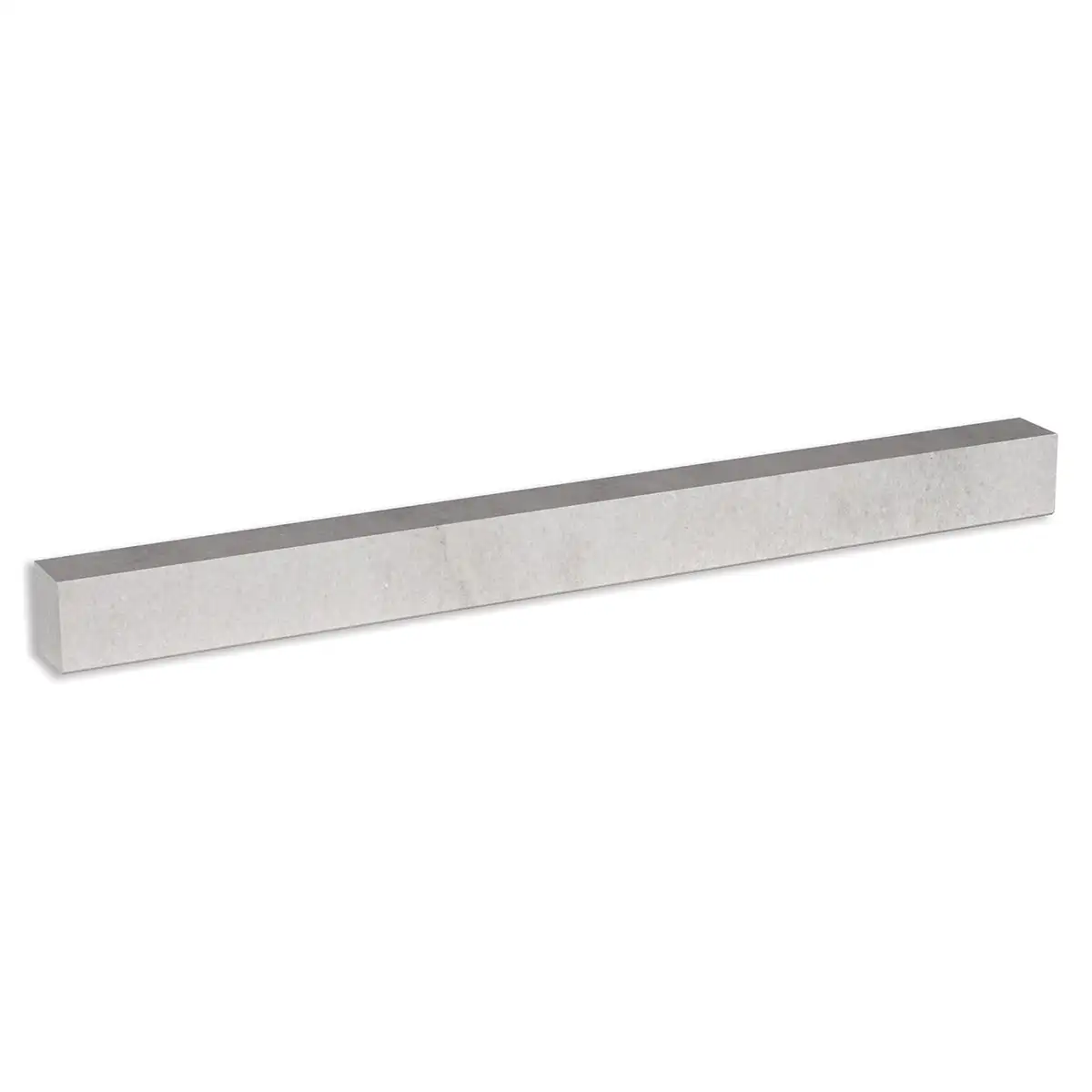 Glacier Marble Flat Iron Molding 1X12 Glacier Honed