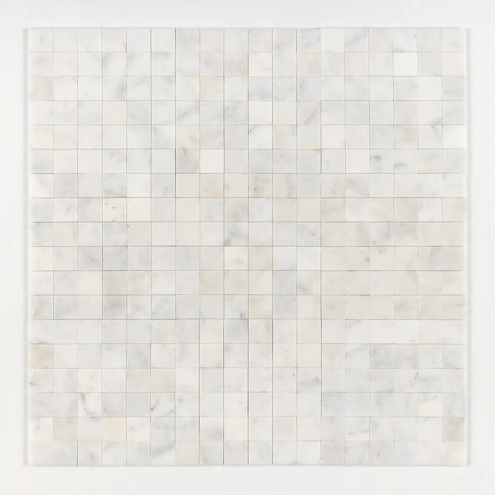 Glacier Marble 2X2 Square Mosaic 12X12 Glacier Honed