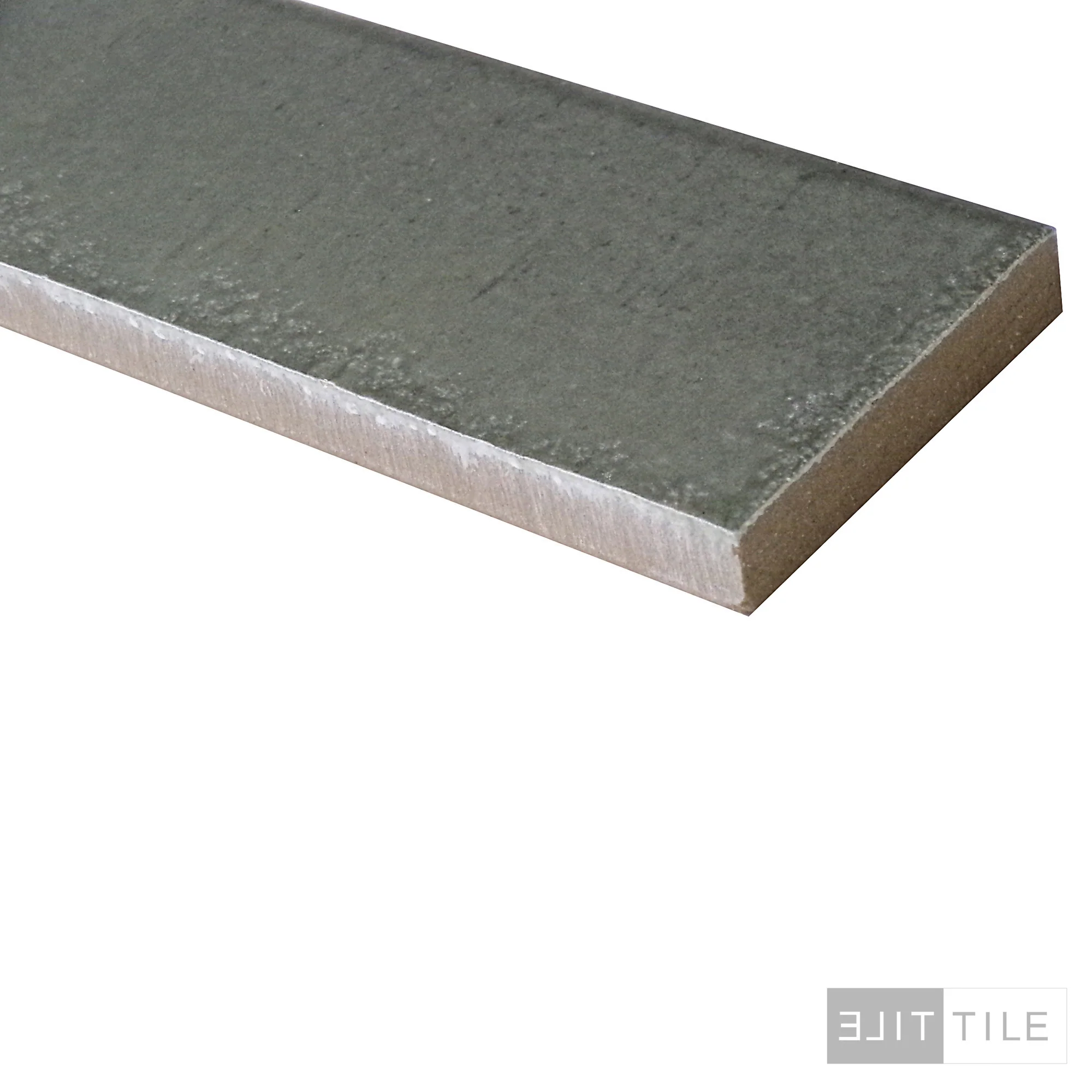 Gleeze Porcelain Tile 2X6 Grigio Glossy - Image 3