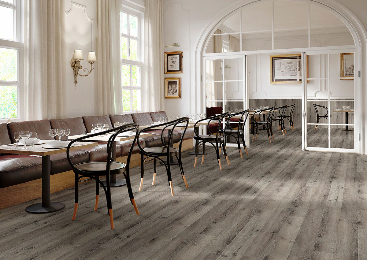 Glenridge Charcoal Oak 6X48 Low Gloss Luxury Vinyl Plank - Image 2