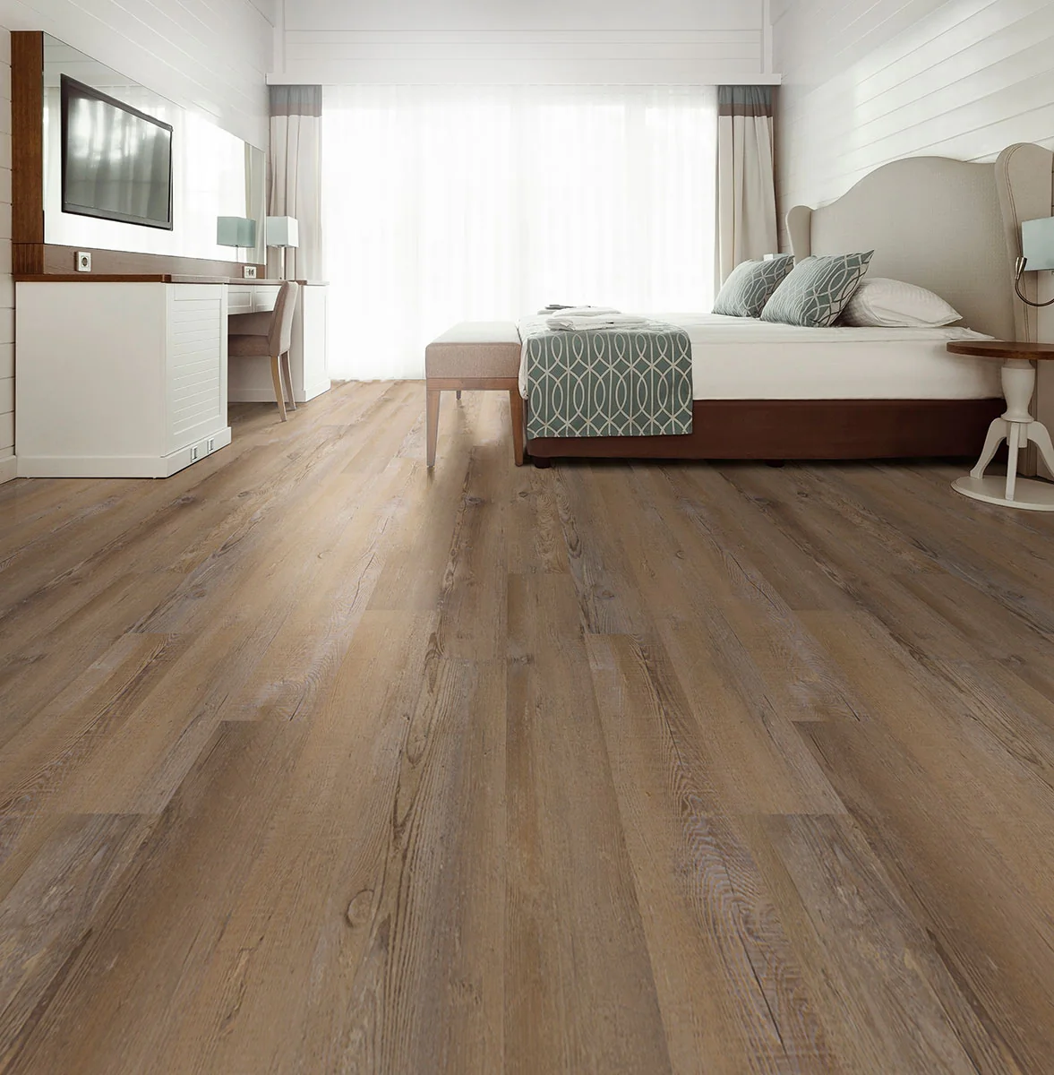 Glenridge Lime Washed Oak 6X48 Low Gloss Luxury Vinyl Plank - Image 2