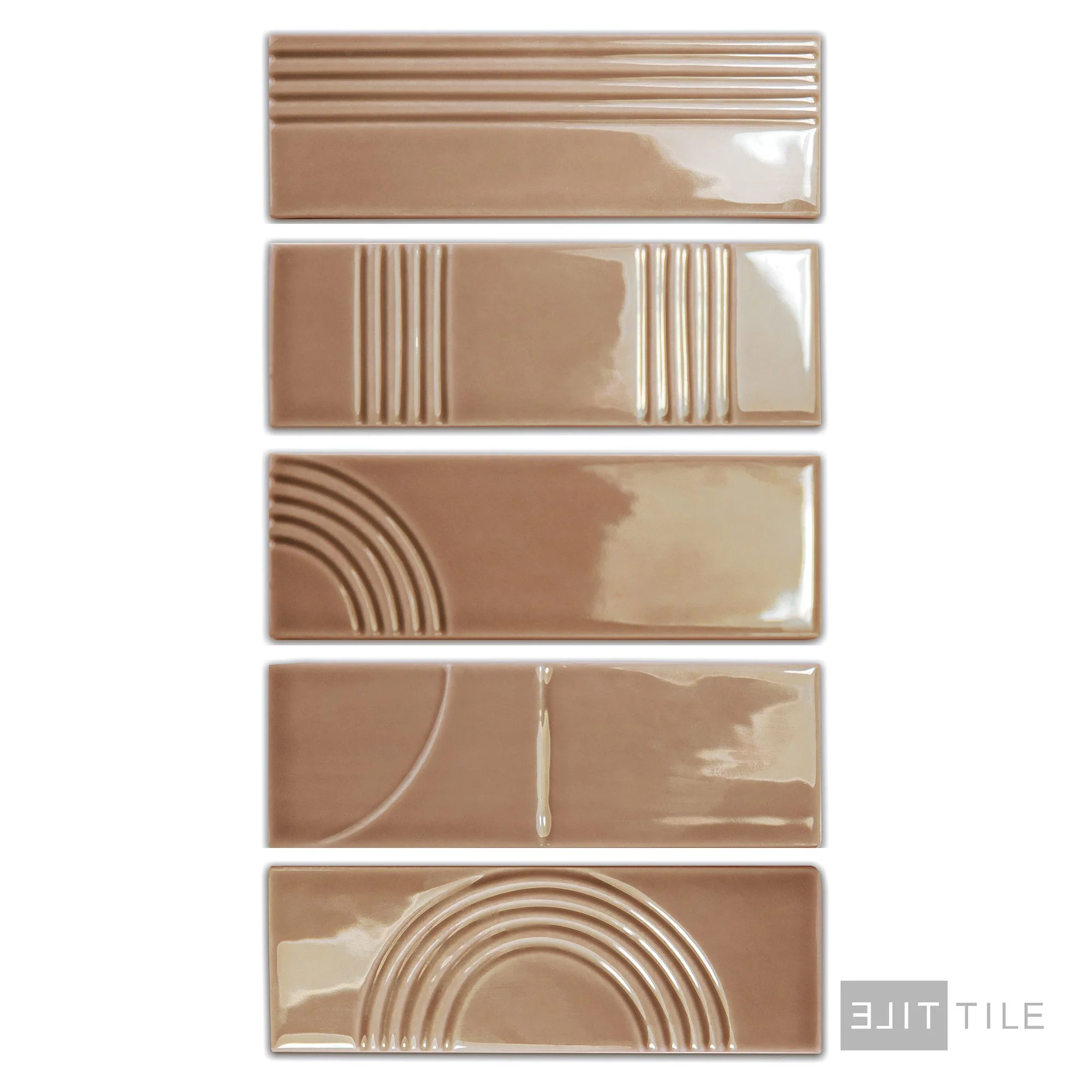 Glow Decor Glossy 2X6.3 Caramel - Image 3
