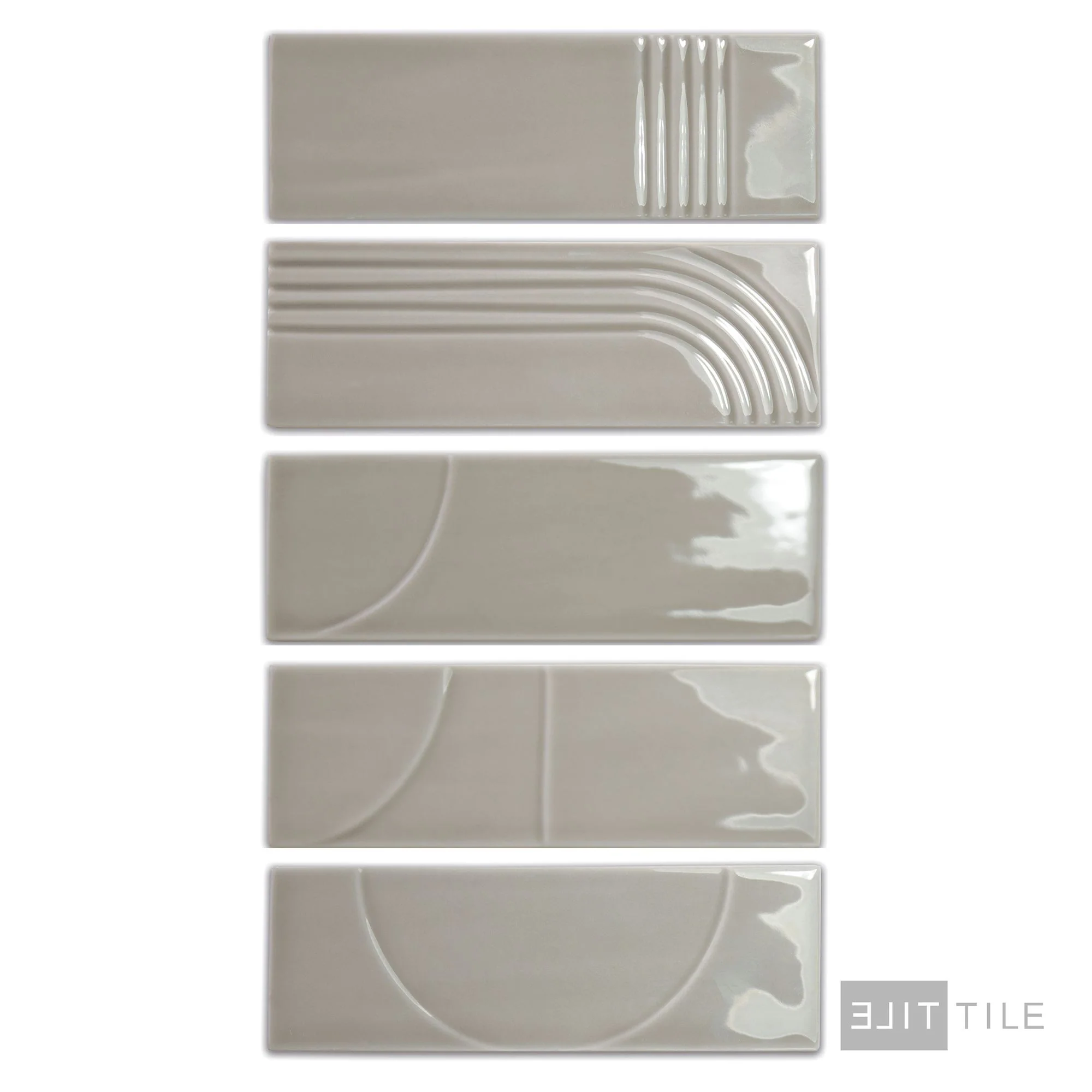Glow Decor Glossy 2X6.3 Grey - Image 4