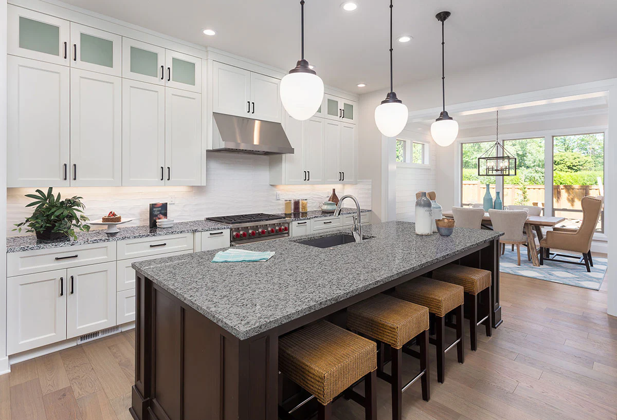 Granite Prefab Countertop 2X9 Bianco Taupe Polished - Image 2