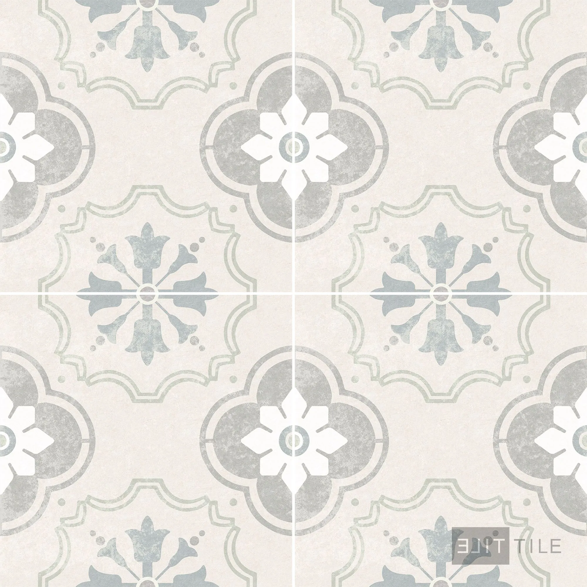 Hampton 15 Porcelain Decorative Field Tile 6X6 Bridgeham Matte
