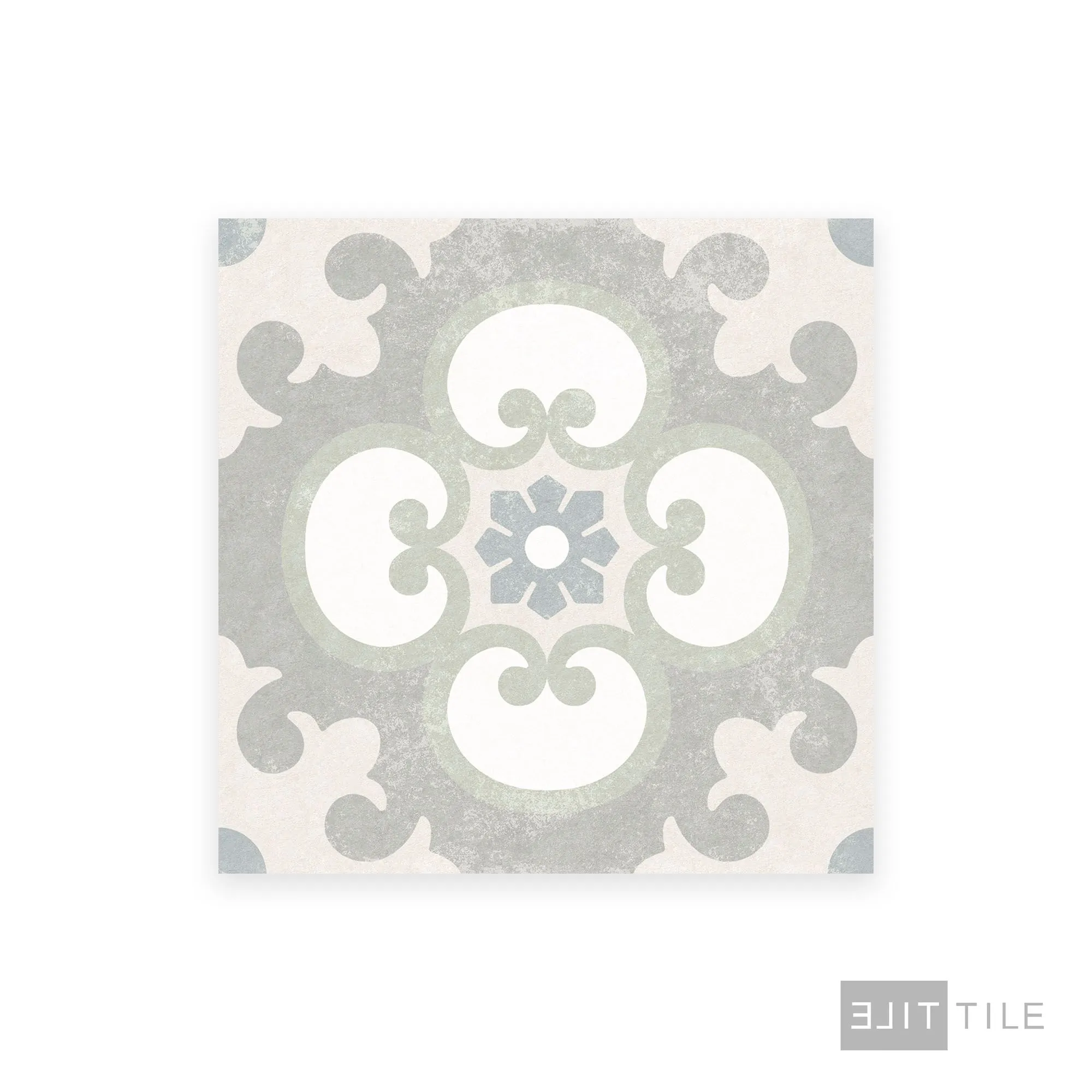 Hampton 15 Porcelain Decorative Field Tile 6X6 Noyack Matte - Image 3