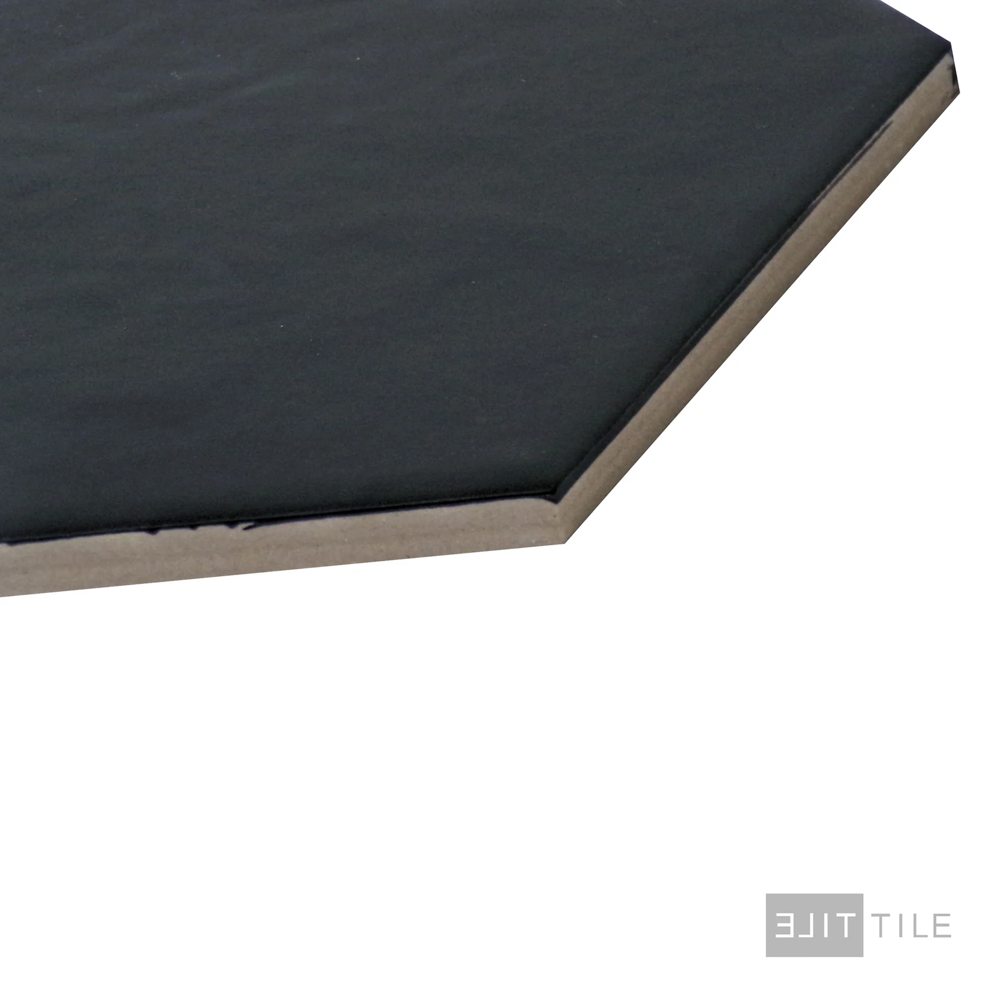 Hexatile Porcelain Tile 8X8 Negro Matte - Image 3