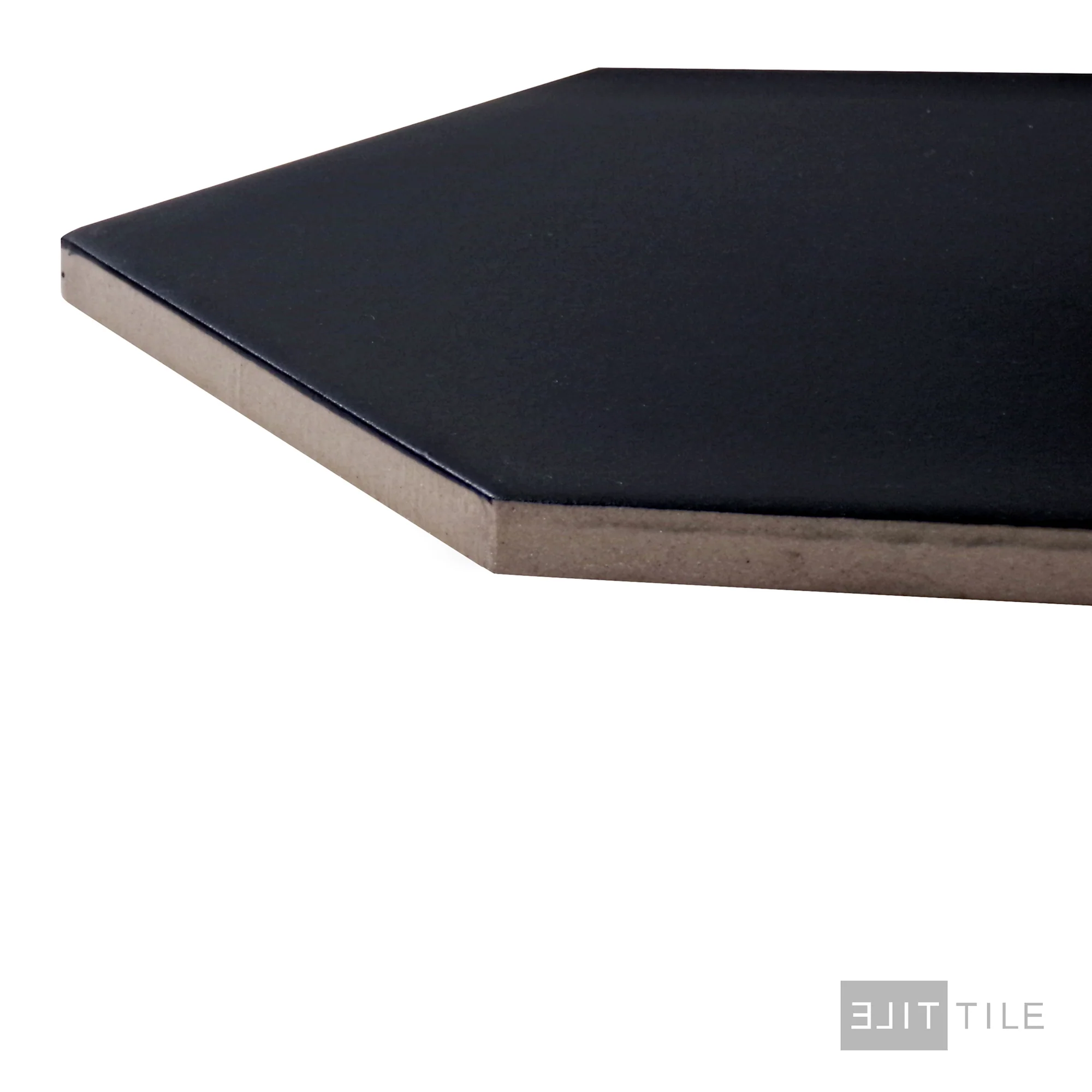Hexatile Porcelain Tile 8X8 Negro Matte - Image 4