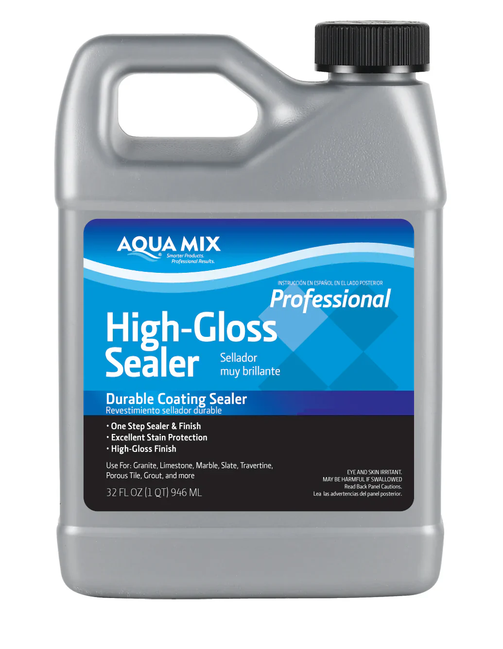 High-Gloss Qt. Bottle Glossy