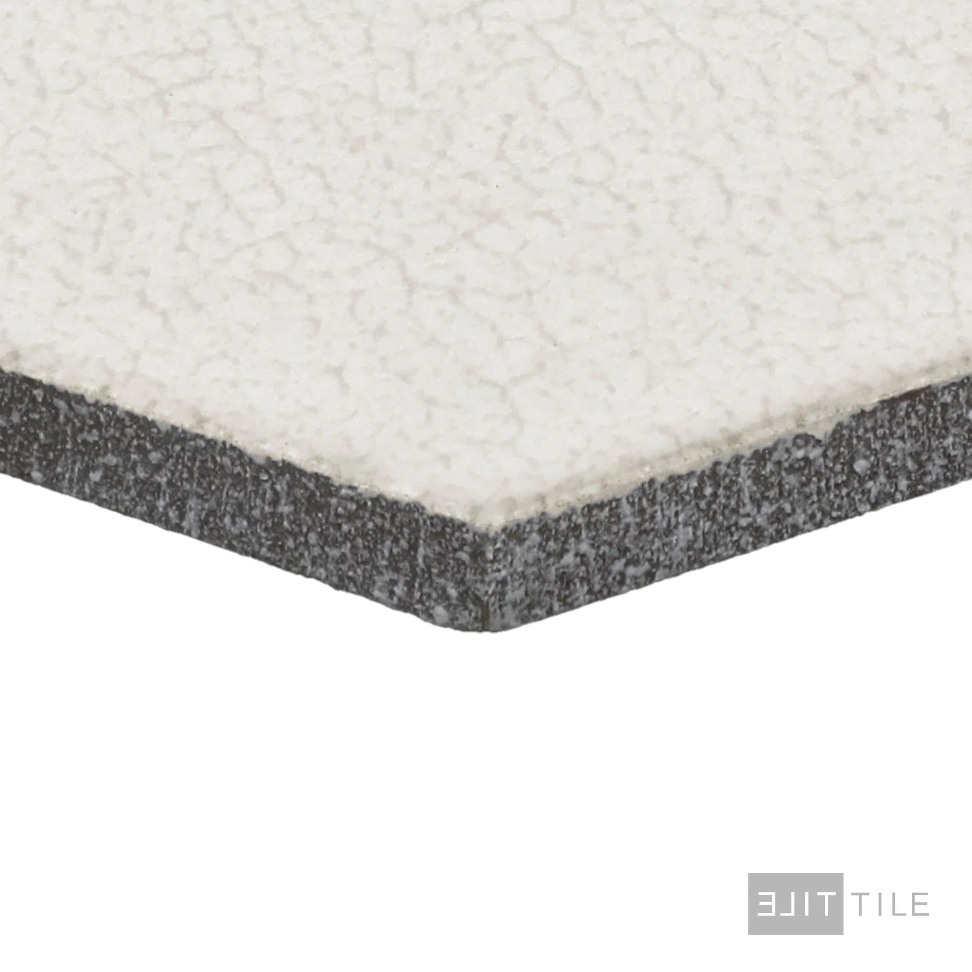 Inyo Floor Tile 8" Hex Crema Satin - Image 3