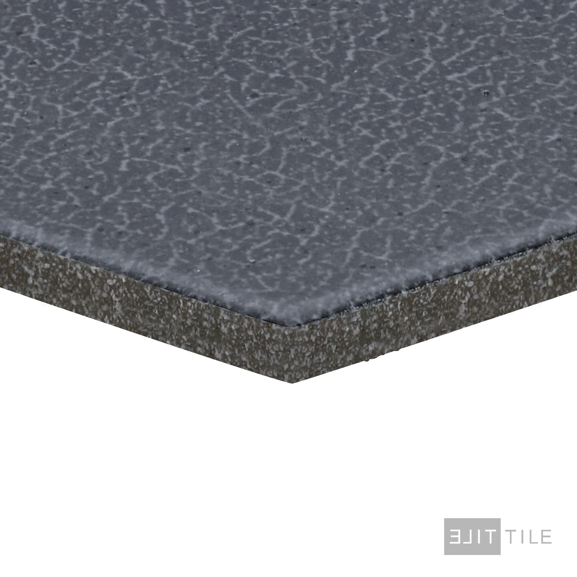 Inyo Floor Tile 8" Hex Indigo Satin - Image 3