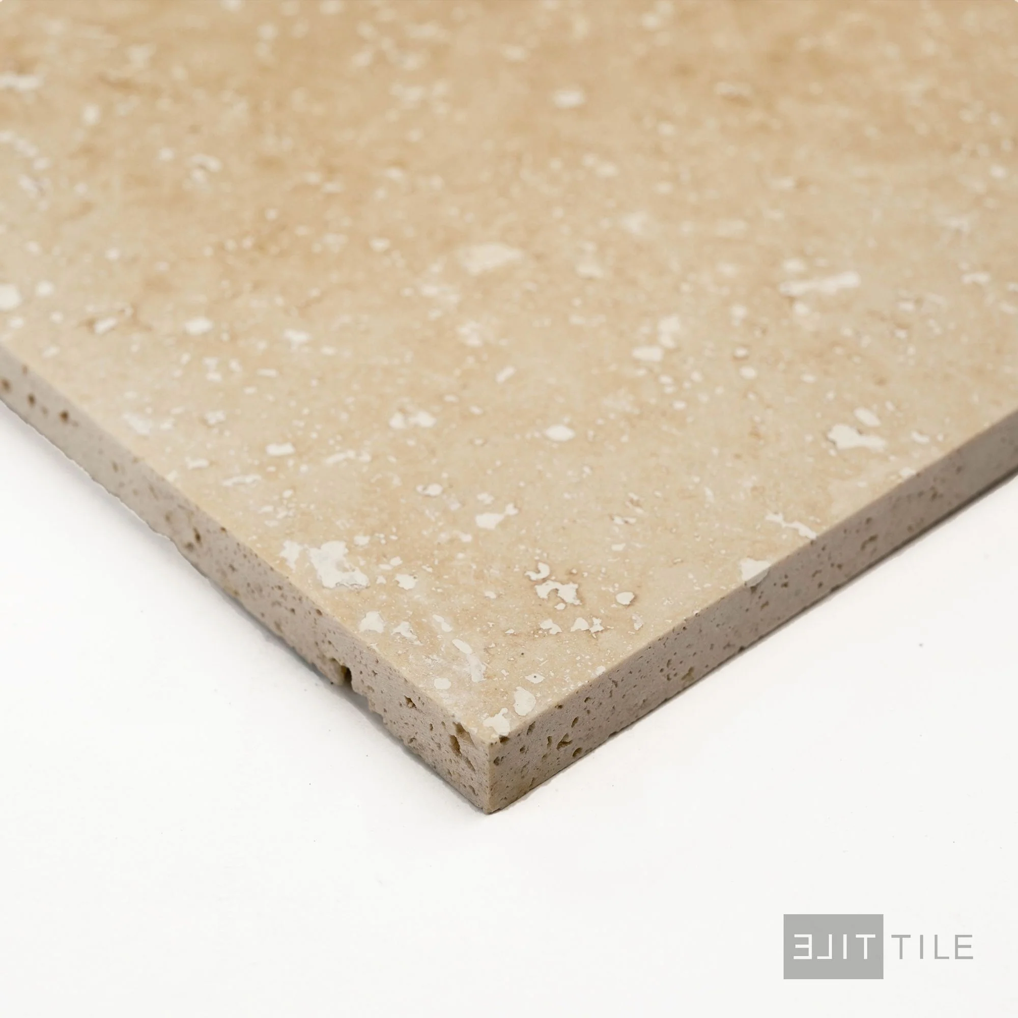Ivory Premium Travertine 12X24 Filled And Honed - Image 4