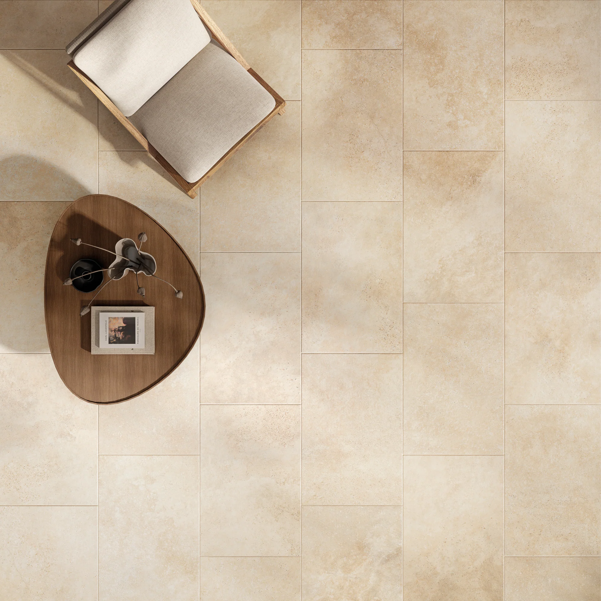 Jerusalem Stone Pattern Set Sabbia Matte - Image 3